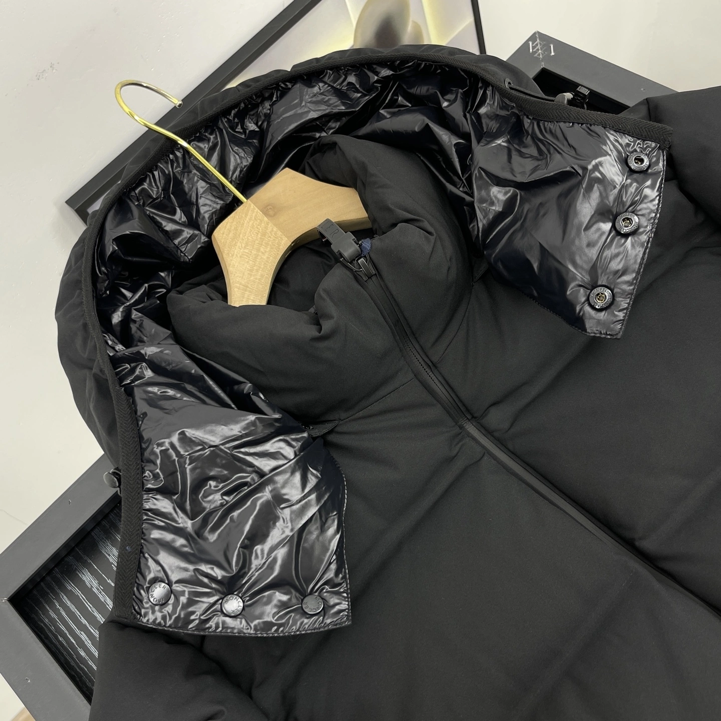 wg.luxury- 7o9385r Down jacket 90 white duck down 2colour item:E-F524J3012-2